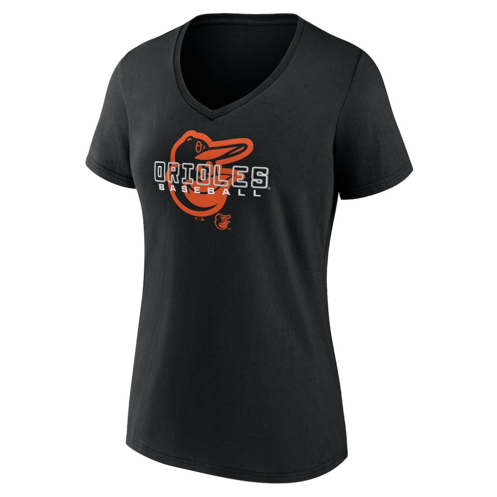 Baltimore Orioles Women's Stellar V-Neck T-Shirt - MLB T-shirts