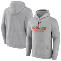 Baltimore Orioles Evanston Stencil Pullover Hoodie - MLB Hoodies