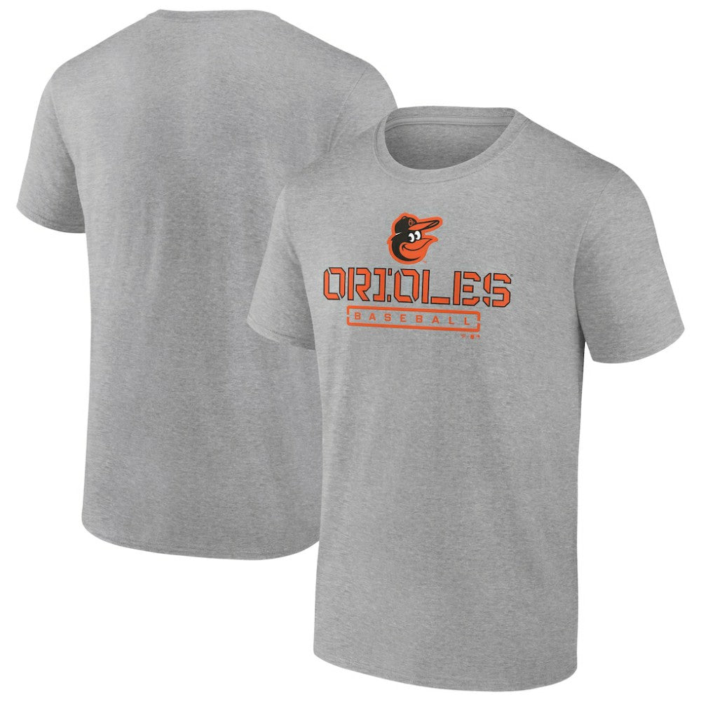 Baltimore Orioles Evanston Stencil T-Shirt - MLB T-shirts