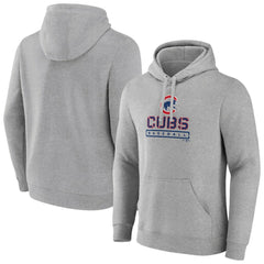 Chicago Cubs Evanston Stencil Pullover Hoodie - MLB Hoodies