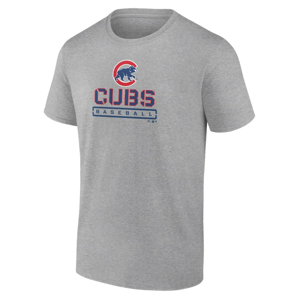 Chicago Cubs Evanston Stencil T-Shirt - MLB T-shirts