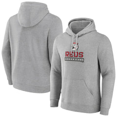 Cincinnati Reds Evanston Stencil Pullover Hoodie - MLB Hoodies