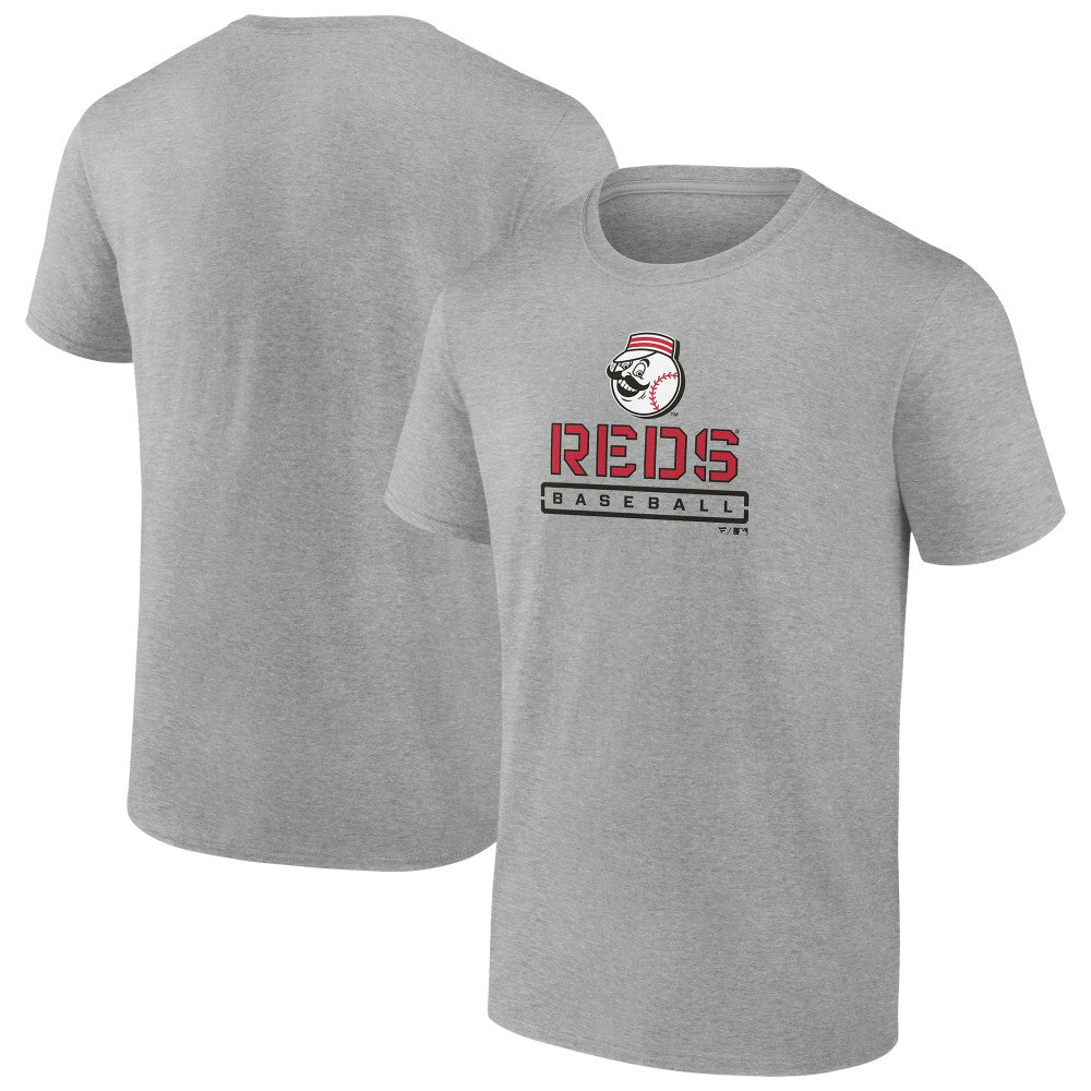 Cincinnati Reds Evanston Stencil T-Shirt - MLB T-shirts