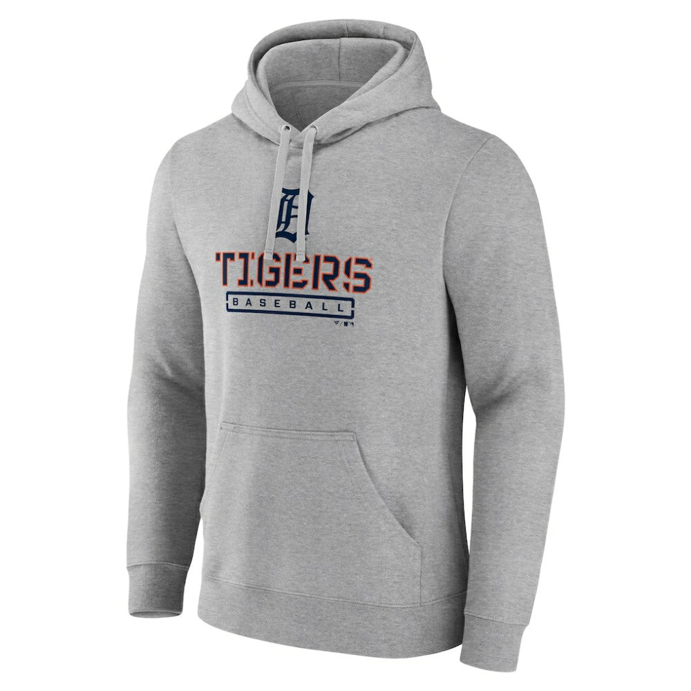 Detroit Tigers Evanston Stencil Pullover Hoodie - MLB Hoodies
