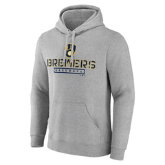 Milwaukee Brewers Evanston Stencil Pullover Hoodie - MLB Hoodies