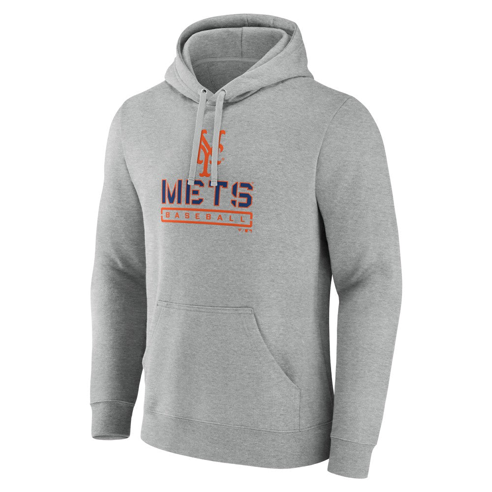 New York Mets Evanston Stencil Pullover Hoodie - MLB Hoodies