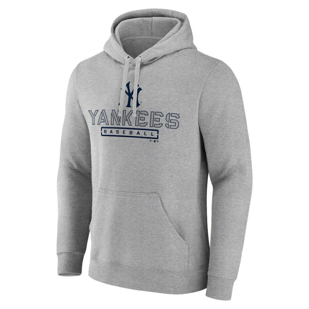New York Yankees Evanston Stencil Pullover Hoodie - MLB Hoodies