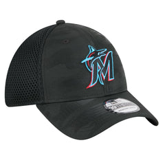 Miami Marlins New Era Subtle Camo 39THIRTY Flex Hat - MLB Hats