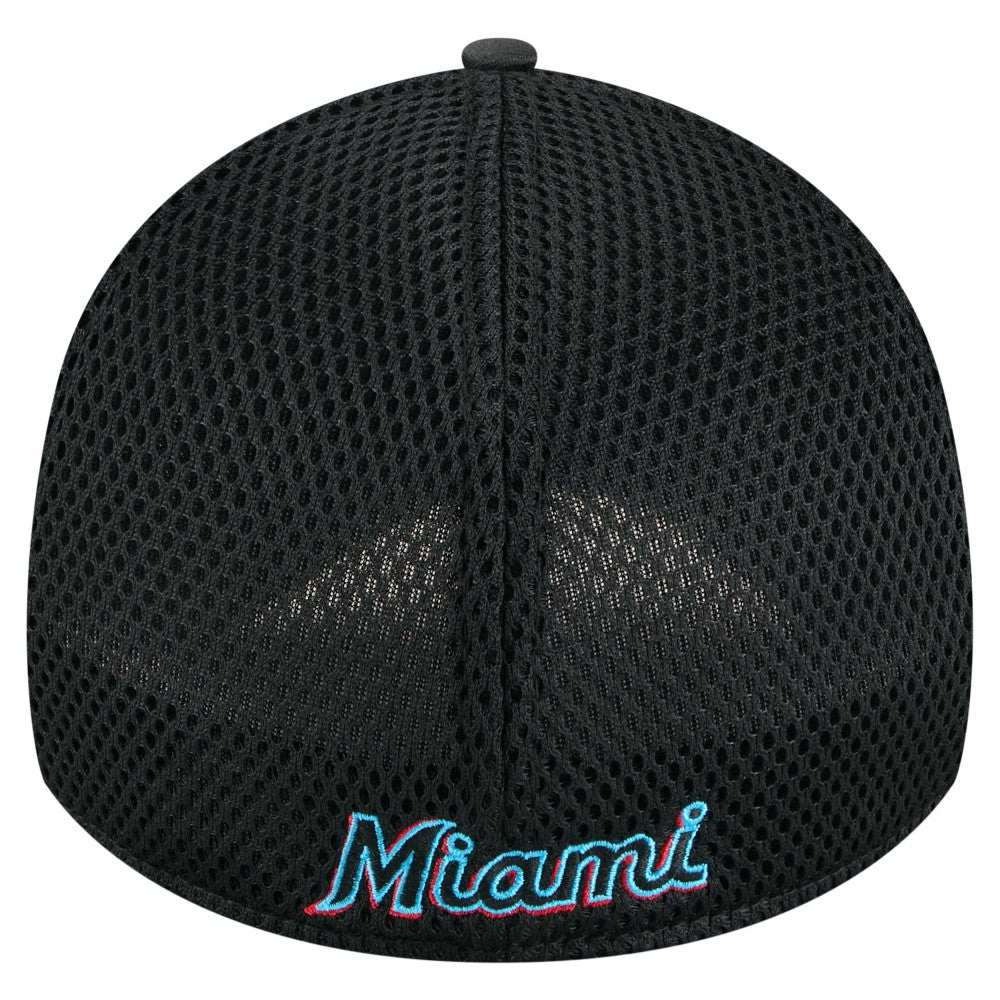 Miami Marlins New Era Subtle Camo 39THIRTY Flex Hat - MLB Hats