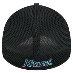 Miami Marlins New Era Subtle Camo 39THIRTY Flex Hat - MLB Hats