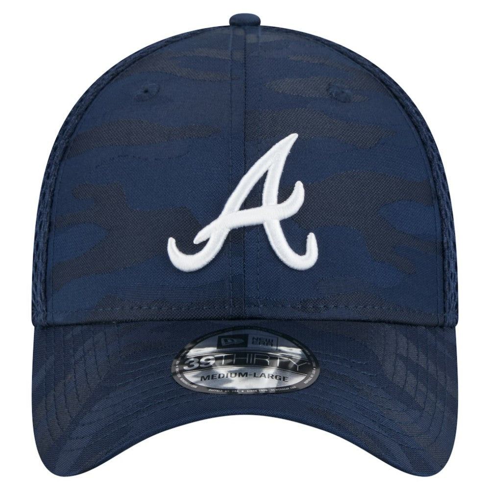 Atlanta Braves New Era Subtle Camo 39THIRTY Flex Hat - MLB Hats