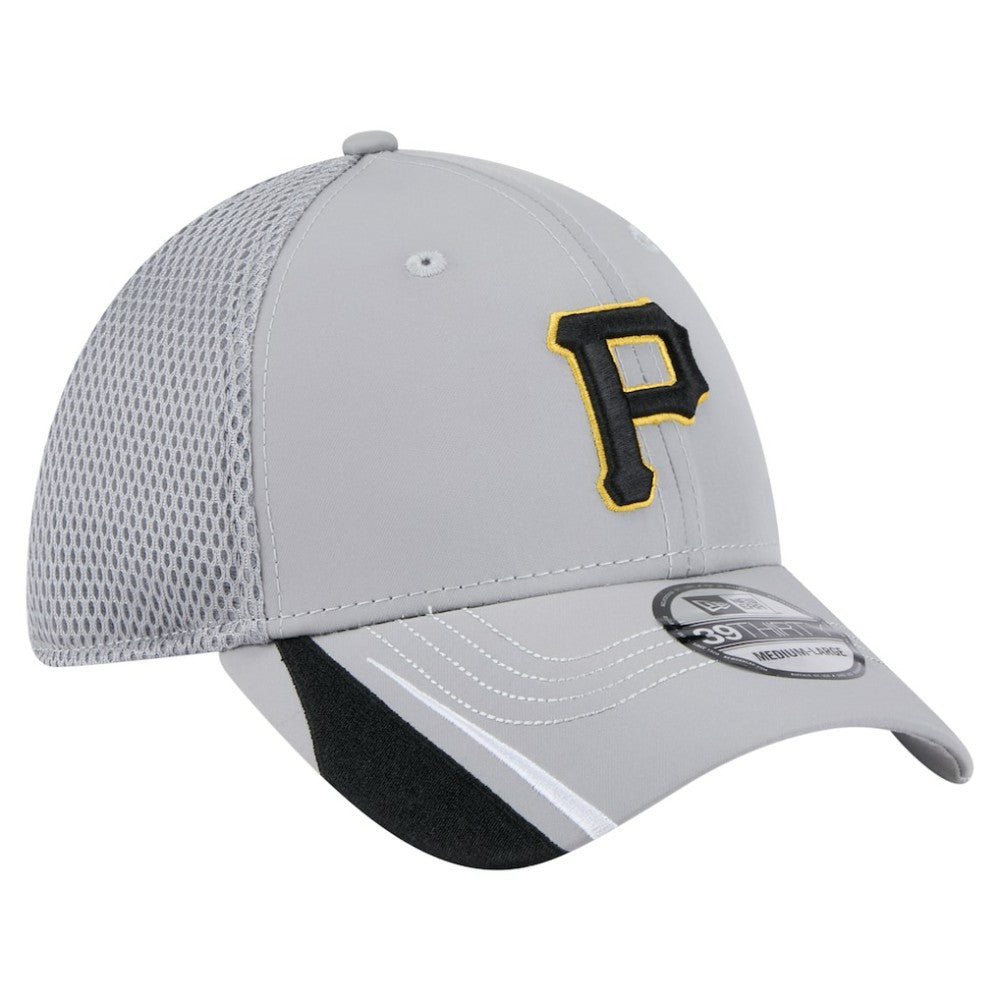 Pittsburgh Pirates New Era Linear 39THIRTY Flex Hat - MLB Hats