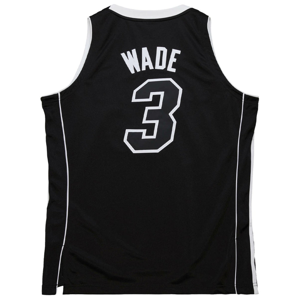 Black Dwyane Wade Miami Heat 2011/12 Hardwood Classics Authentic Jersey | NBA