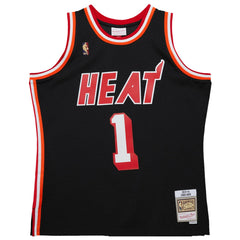 Black Chris Bosh Miami Heat 2013/14 Hardwood Classics Swingman Jersey | NBA