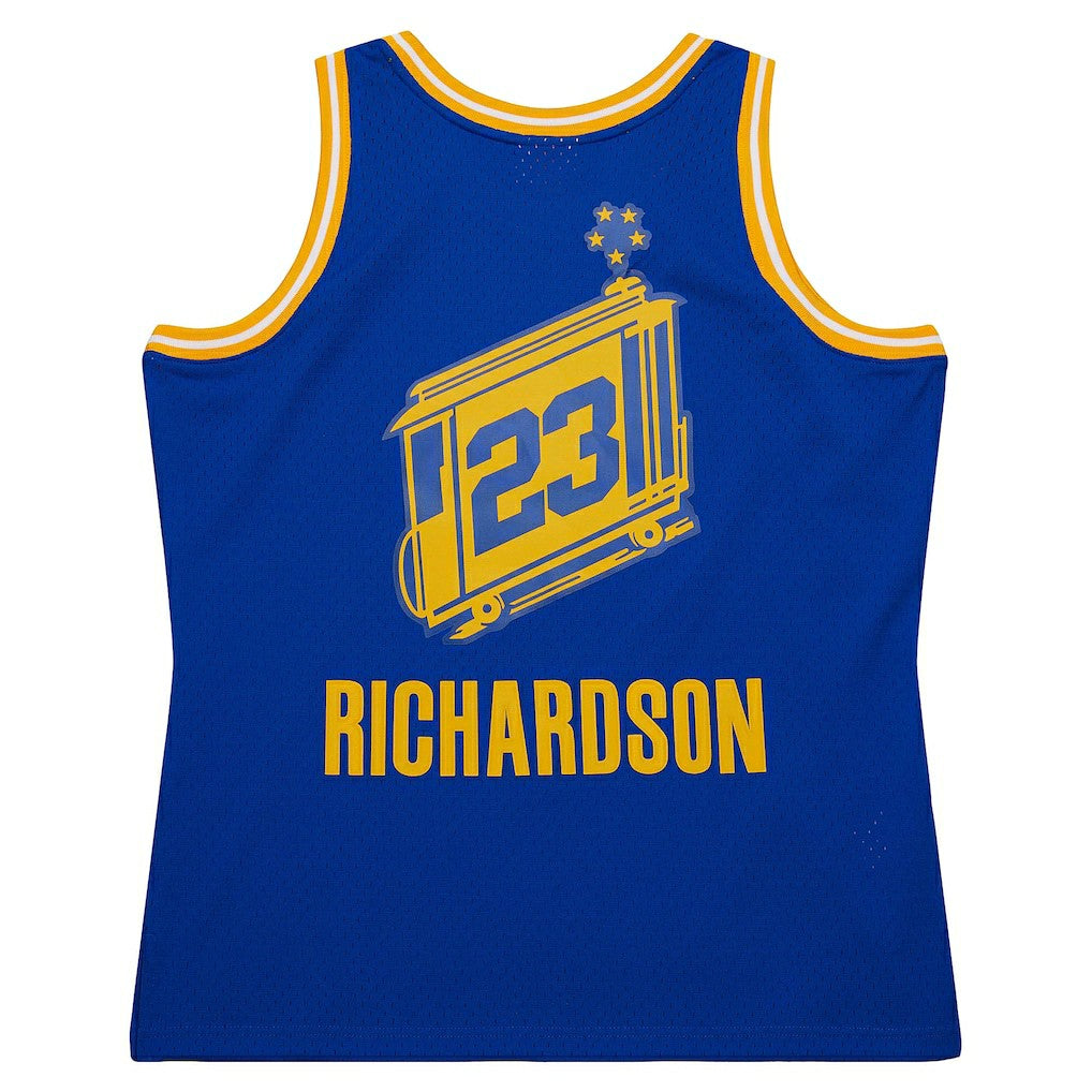 Royal Jason Richardson Golden State Warriors 2004/05 Hardwood Classics Swingman Jersey sale | NBA