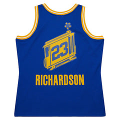 Royal Jason Richardson Golden State Warriors 2004/05 Hardwood Classics Swingman Jersey sale | NBA