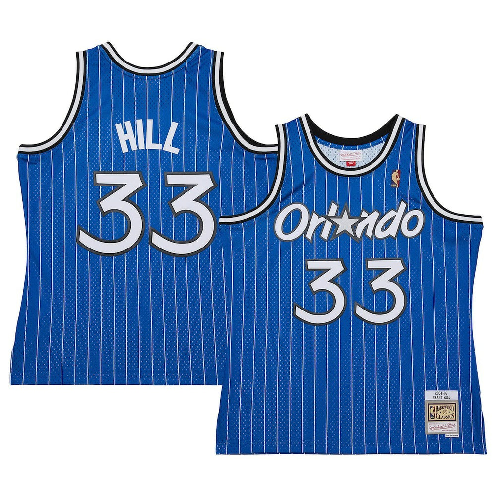 Blue Grant Hill Orlando Magic 2004/05 Hardwood Classics Swingman Jersey | NBA