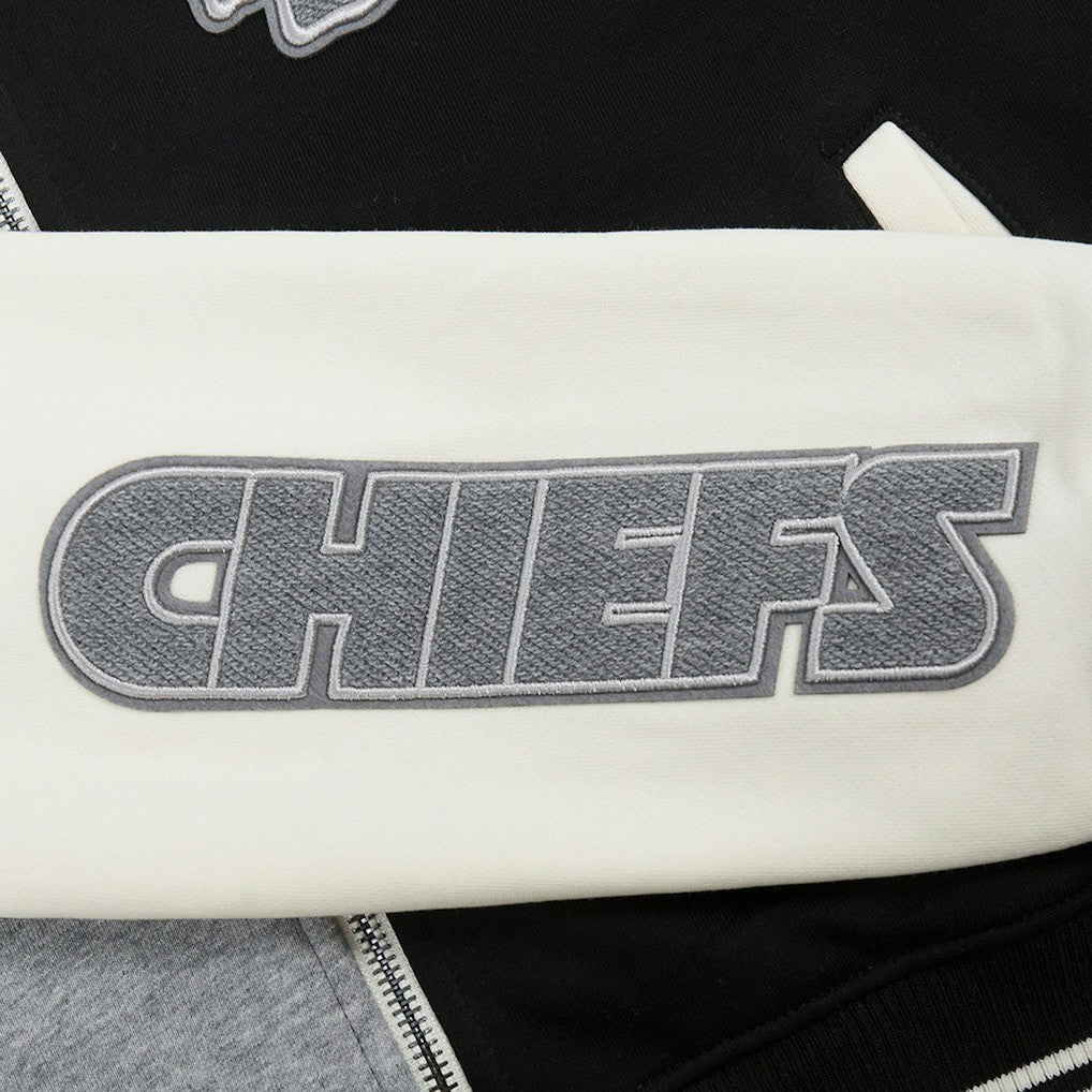 Kansas City Chiefs Pro Standard Women's Reverse French Terry Colorblock Full-Zip Hoodie | NFL US