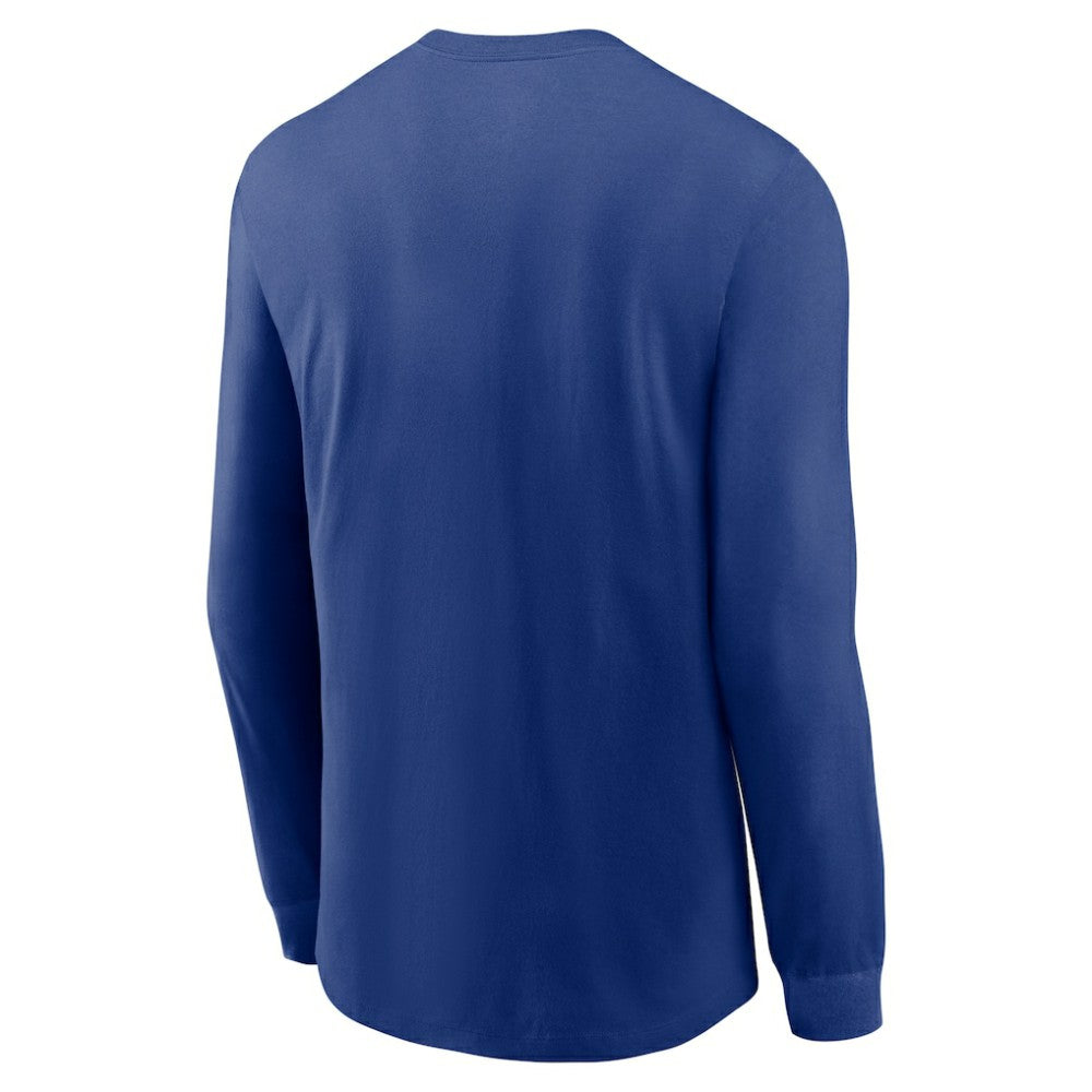 Texas Rangers Nike Local Logo Swoosh Lockup Long Sleeve T-Shirt - MLB T-shirts