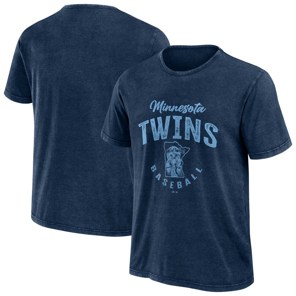 Minnesota Twins Darius Rucker Collection by Fanatics Cooperstown Collection Washed T-Shirt - MLB T-shirts
