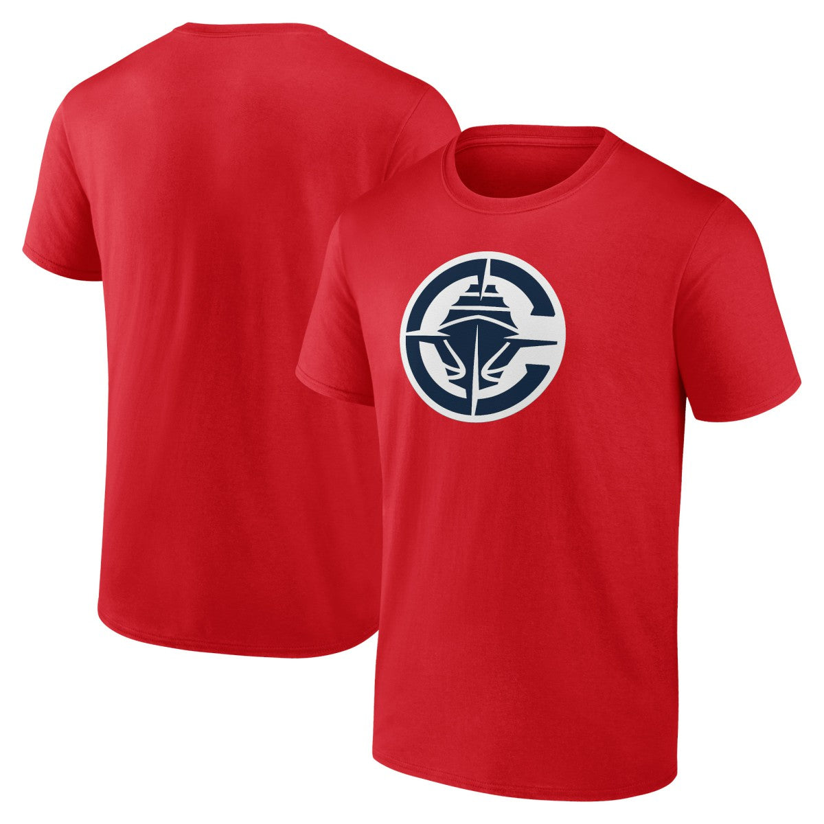 Red LA Clippers Primary Logo T-Shirt | NBA