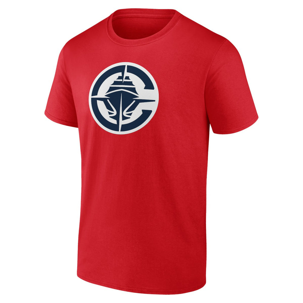 Red LA Clippers Primary Logo T-Shirt | NBA