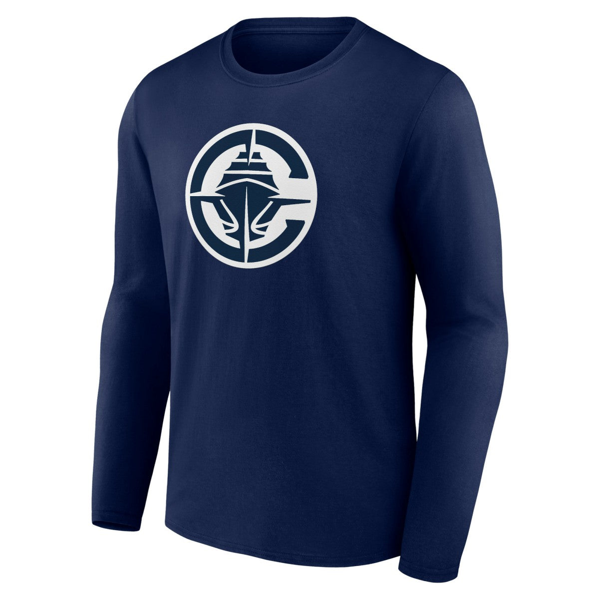 Navy LA Clippers Primary Logo Long Sleeve T-Shirt | NBA
