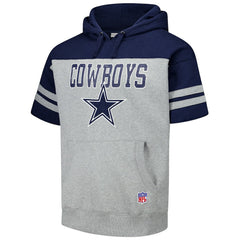 Dallas Cowboys Off Field Vintage Logo Short Sleeve Pullover Hoodie | NFL Sale