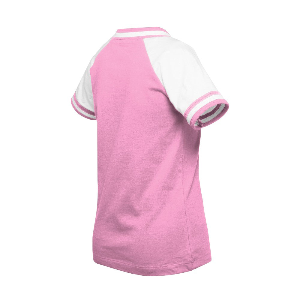 Minnesota Twins New Era Girls Youth Mommy & Me Raglan V-Neck T-Shirt - MLB T-shirts