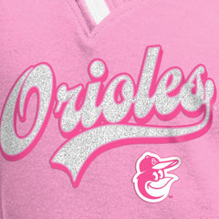 Baltimore Orioles New Era Girls Youth Mommy & Me Raglan V-Neck T-Shirt - MLB T-shirts