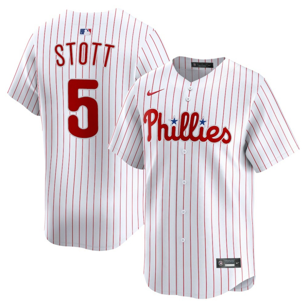 Bryson Stott Philadelphia Phillies Nike Home Limited Player Jersey - MLB Jerseys