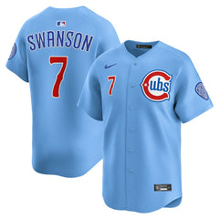 Dansby Swanson Chicago Cubs Nike 2nd Alternate Limited Player Jersey - MLB Jerseys
