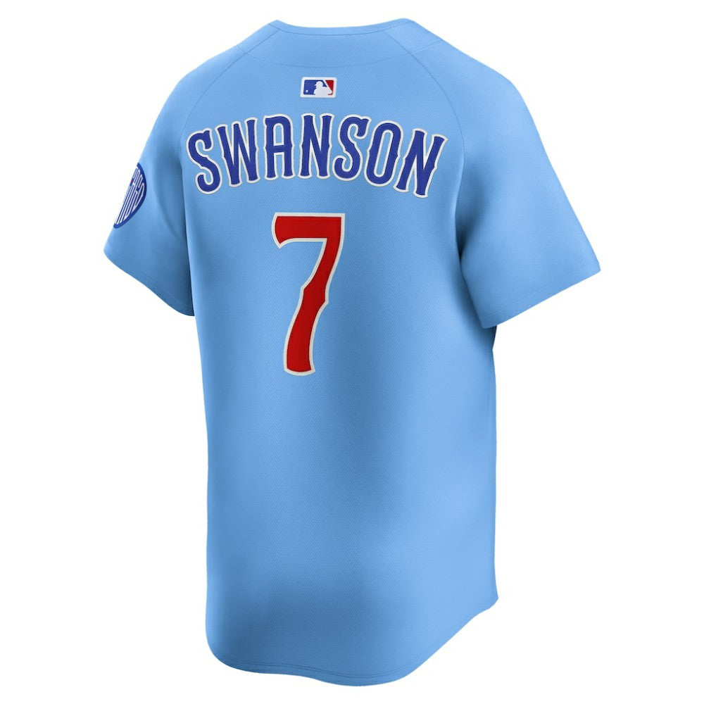 Dansby Swanson Chicago Cubs Nike 2nd Alternate Limited Player Jersey - MLB Jerseys