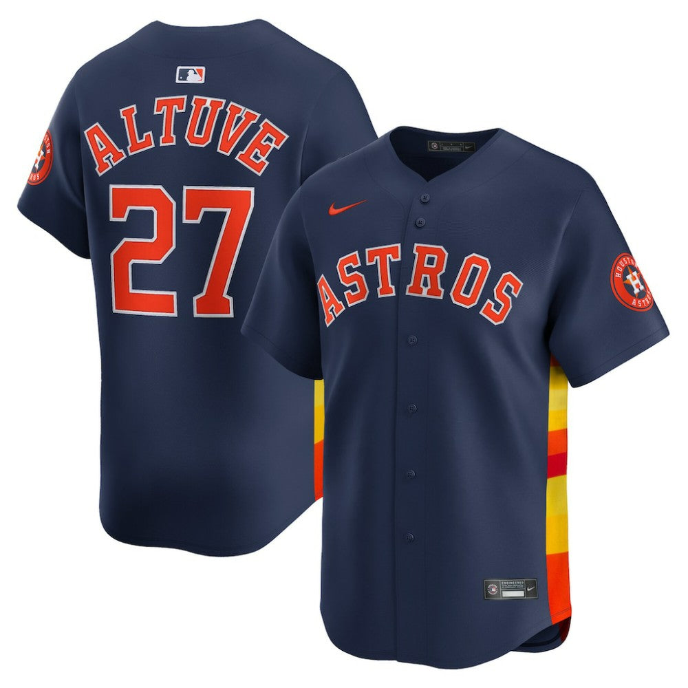 Jose Altuve Houston Astros Nike Alternate Limited Player Jersey - MLB Jerseys