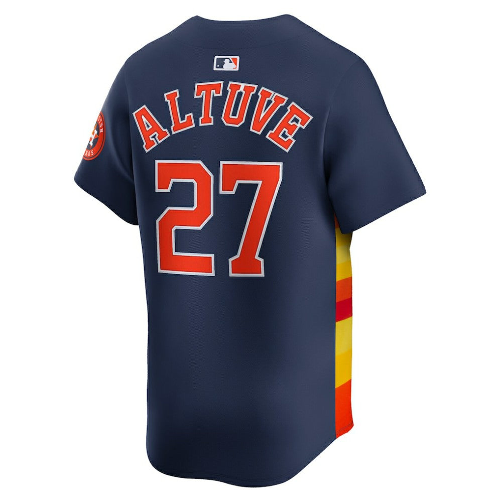 Jose Altuve Houston Astros Nike Alternate Limited Player Jersey - MLB Jerseys