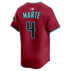 Ketel Marte Arizona Diamondbacks Nike Alternate 2 Limited Player Jersey - MLB Jerseys