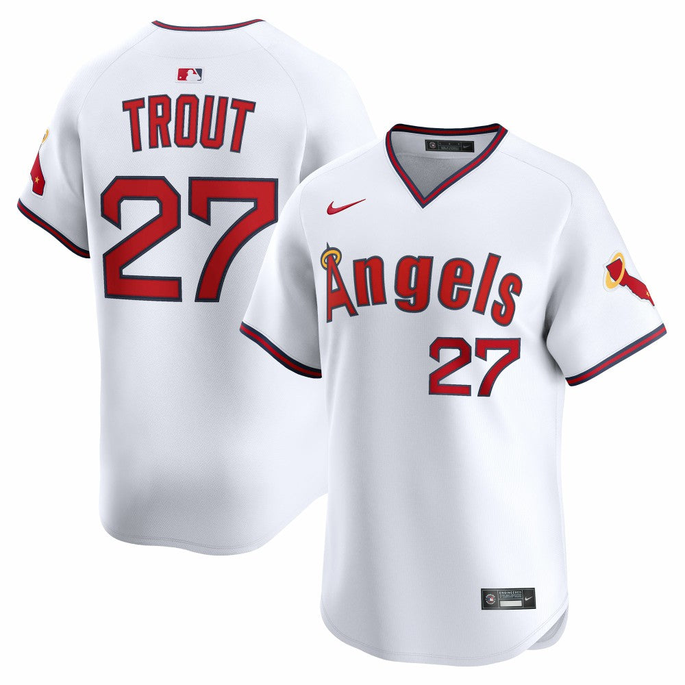 Mike Trout Los Angeles Angels Nike Alternate Limited Jersey - MLB Jerseys
