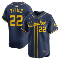 Christian Yelich Milwaukee Brewers Nike Alternate Limited Jersey - MLB Jerseys