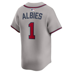 Ozzie Albies Atlanta Braves Nike Road Limited Player Jersey - MLB Jerseys