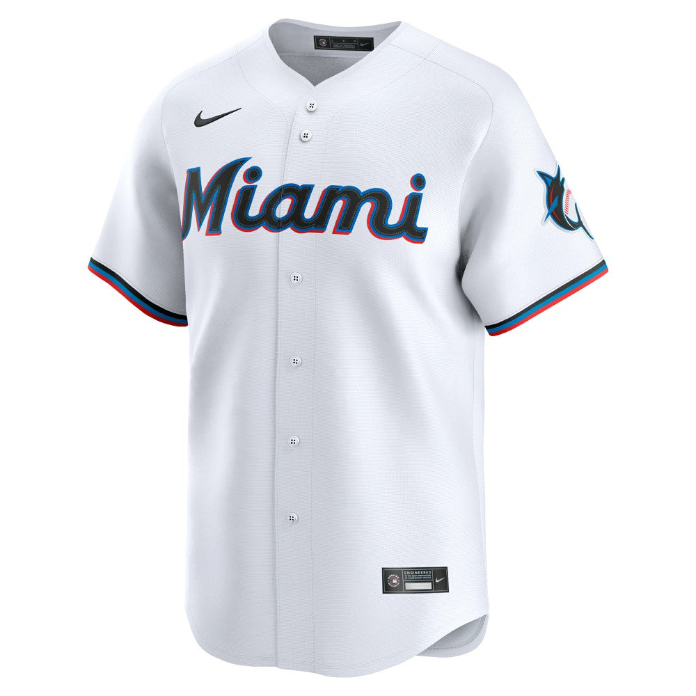 Miami Marlins Nike Home Limited Jersey - MLB Jerseys