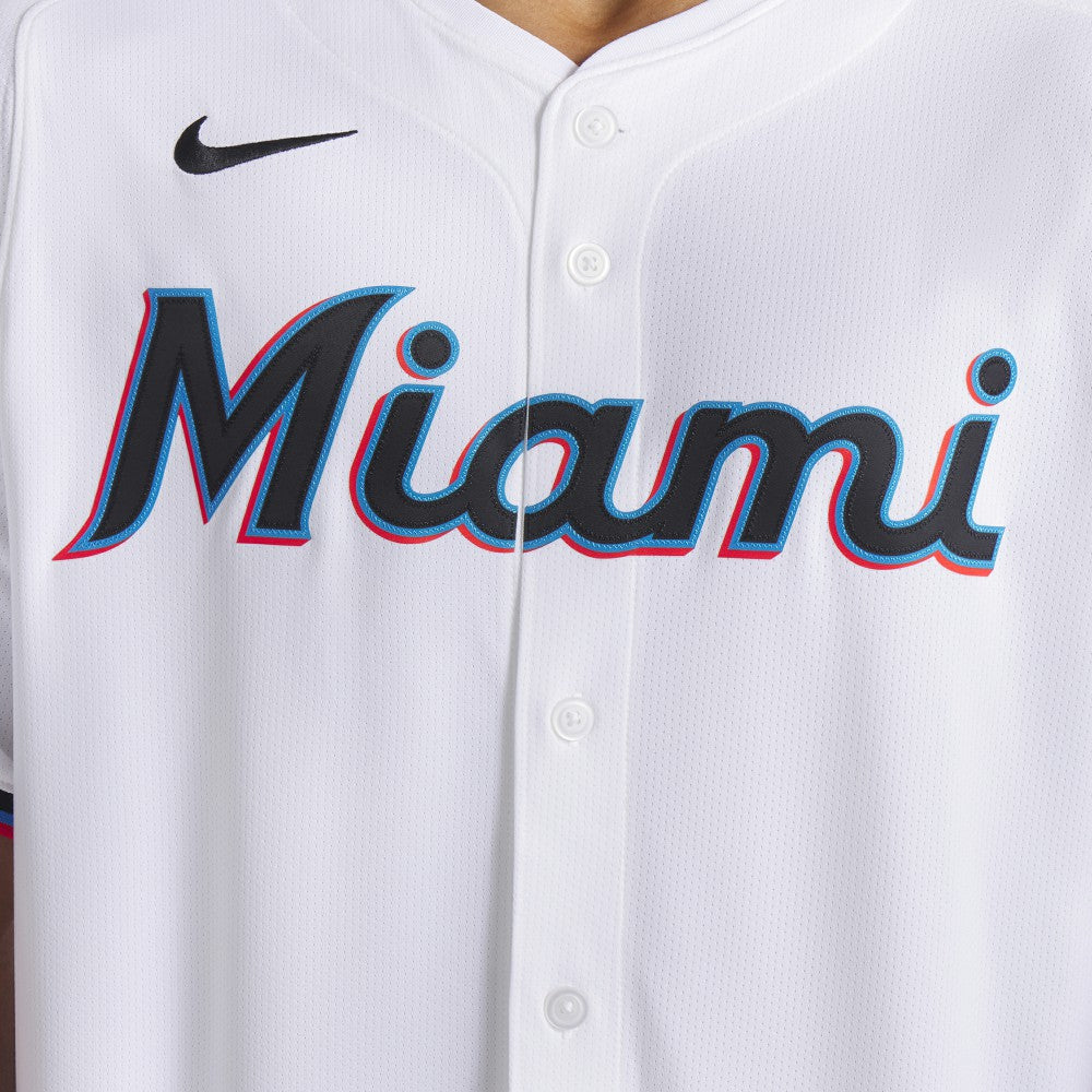 Miami Marlins Nike Home Limited Jersey - MLB Jerseys