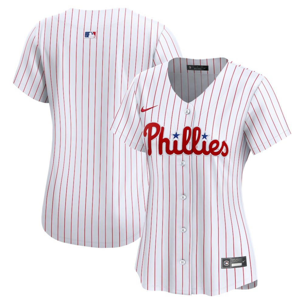 Philadelphia Phillies Nike Women's Home Limited Jersey - MLB Jerseys