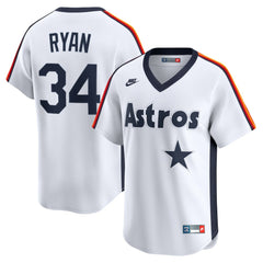 Nolan Ryan Houston Astros Nike Throwback Cooperstown Collection Limited Jersey - MLB Jerseys