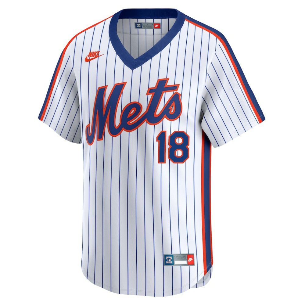 Darryl Strawberry New York Mets Nike Throwback Cooperstown Collection Limited Jersey - MLB Jerseys