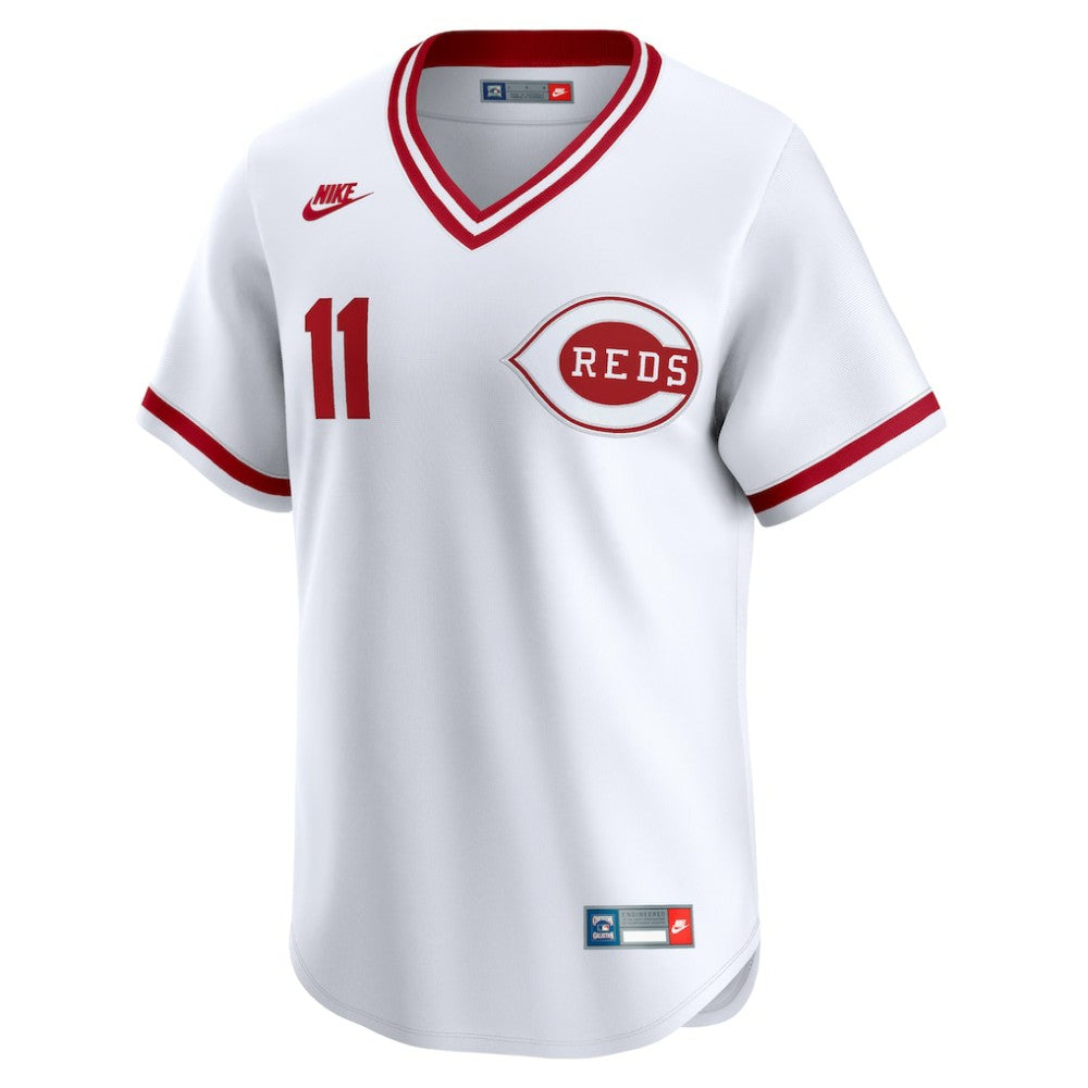 Barry Larkin Cincinnati Reds Nike Throwback Cooperstown Collection Limited Jersey - MLB Jerseys