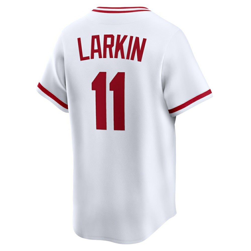 Barry Larkin Cincinnati Reds Nike Throwback Cooperstown Collection Limited Jersey - MLB Jerseys
