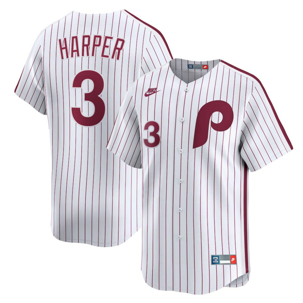 Bryce Harper Philadelphia Phillies Nike  Cooperstown Collection Limited Jersey - MLB Jerseys