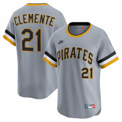 Roberto Clemente Pittsburgh Pirates Nike Throwback Cooperstown Collection Limited Jersey - MLB Jerseys