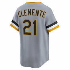 Roberto Clemente Pittsburgh Pirates Nike Throwback Cooperstown Collection Limited Jersey - MLB Jerseys