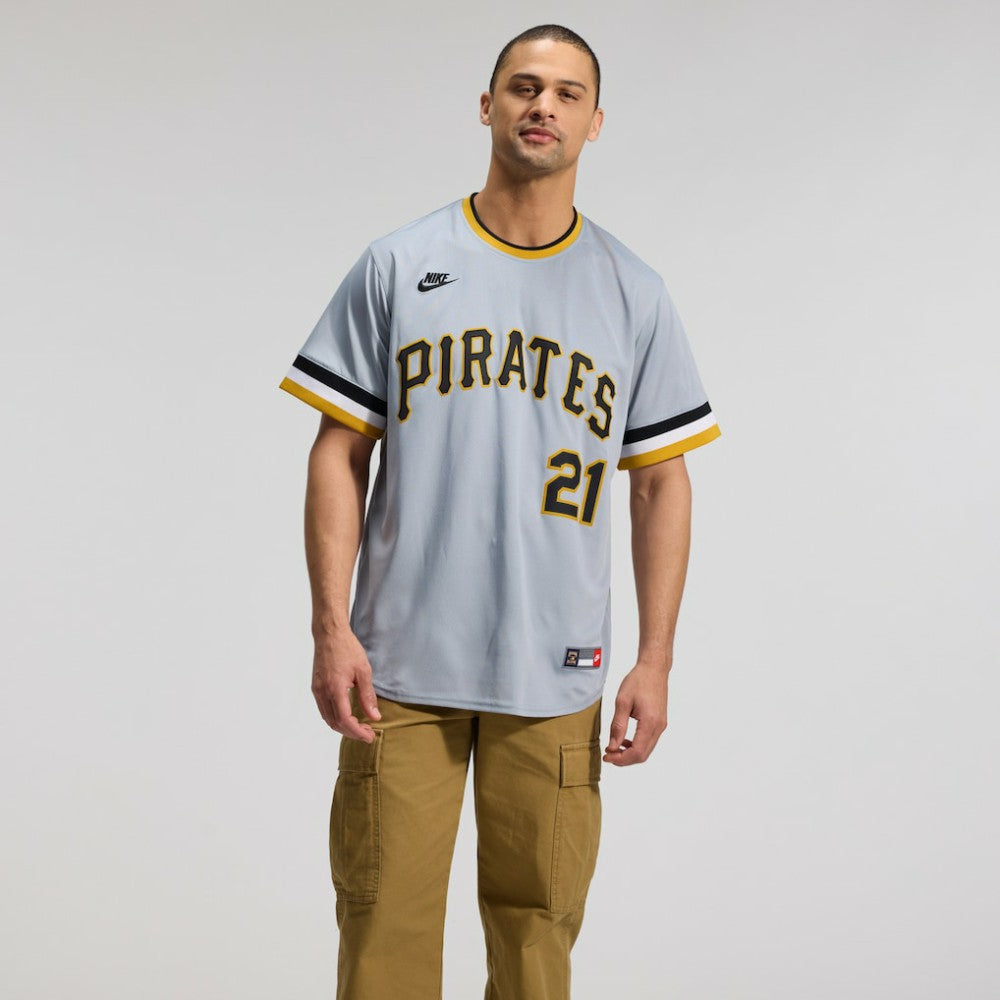 Roberto Clemente Pittsburgh Pirates Nike Throwback Cooperstown Collection Limited Jersey - MLB Jerseys